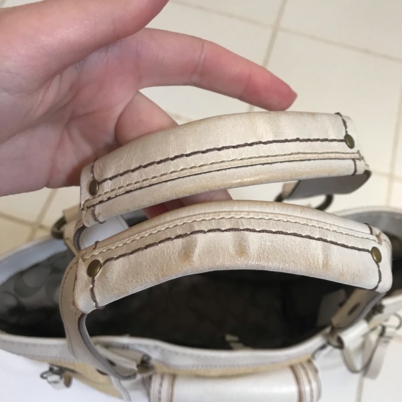 Coach straw purse - Picture 2 of 6